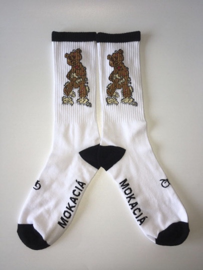 “What Are You Made Of?” Socks black-Mokacia Clothing company